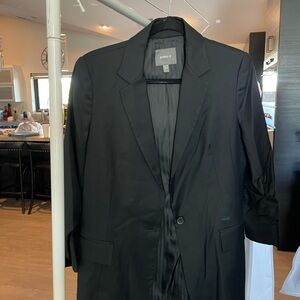 Kenna-T Black Long Coat